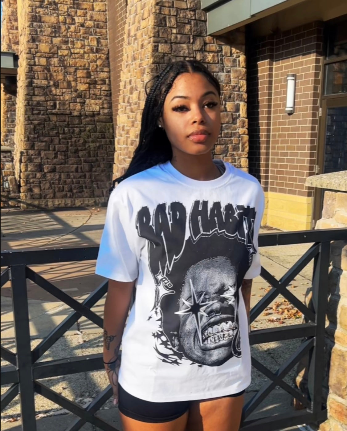 Oversized Bad Habits T-Shirt